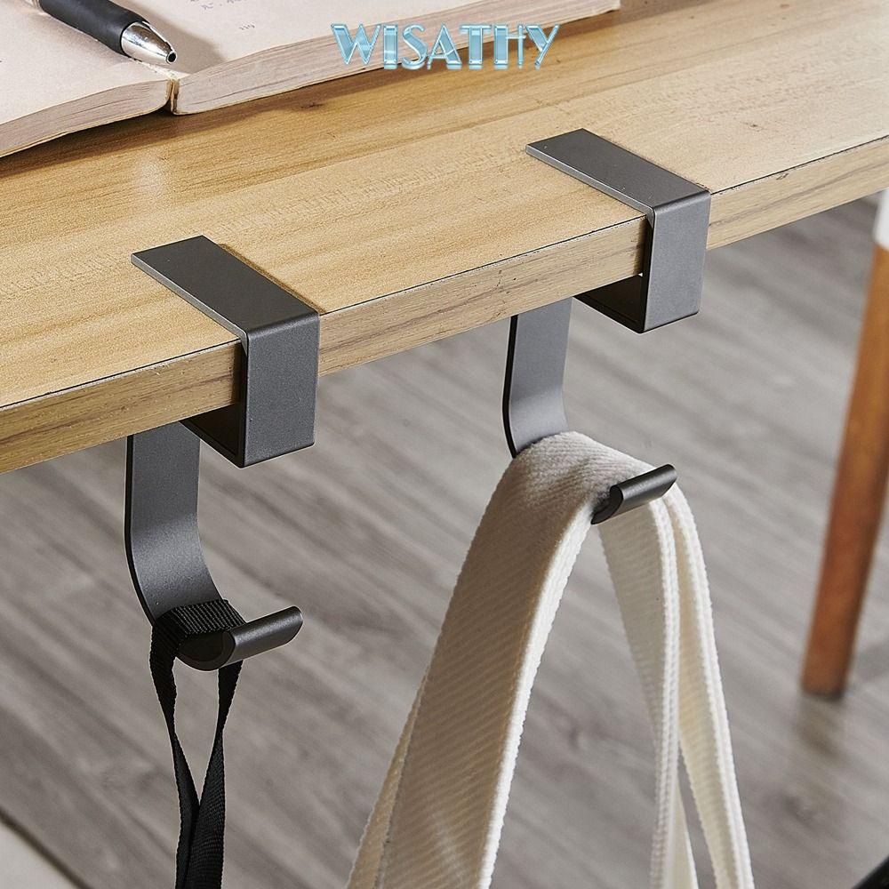 WISATHY Giá đỡ ví WISHY, Móc treo tường Túi xách di động, Giá đỡ túi xách đa chức năng có thể tháo r