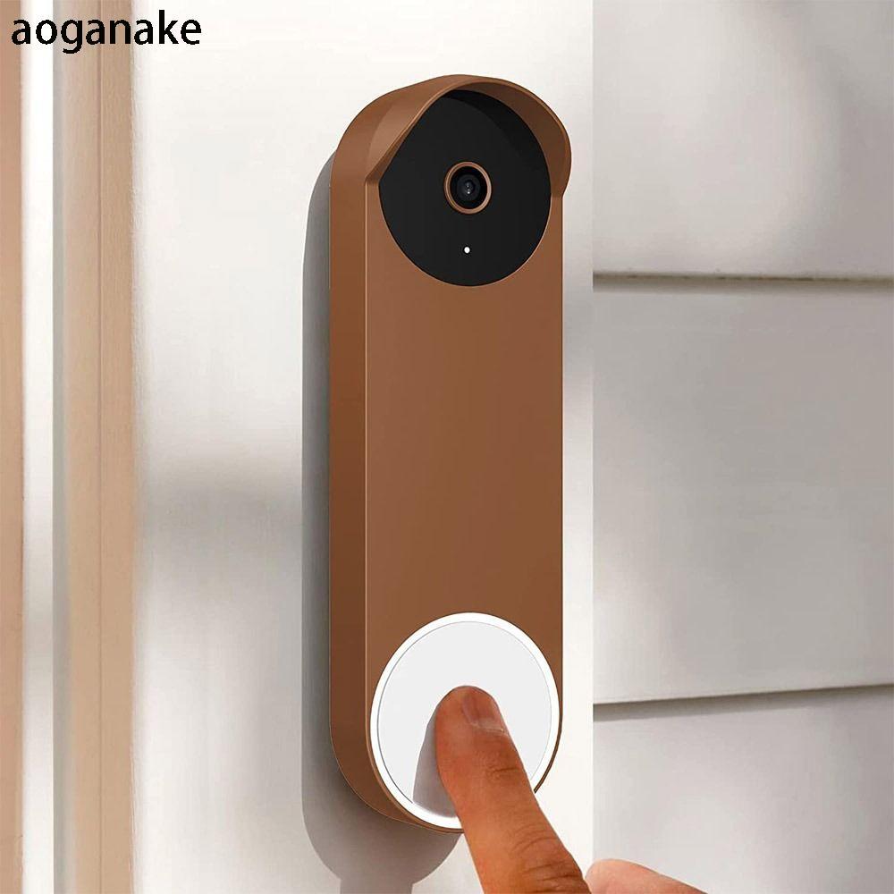 AOGANAKE Silicone Home Bền cho Google Nest Vỏ bảo vệ cho Google Nest