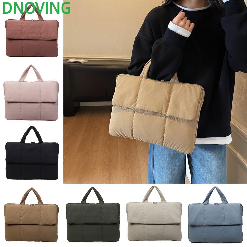 DNOVING Gối Laptop, Túi Xách Laptop 16 Inch Puffy, Thời Trang Nhẹ Quilted Puffer Chống Nước Mang The