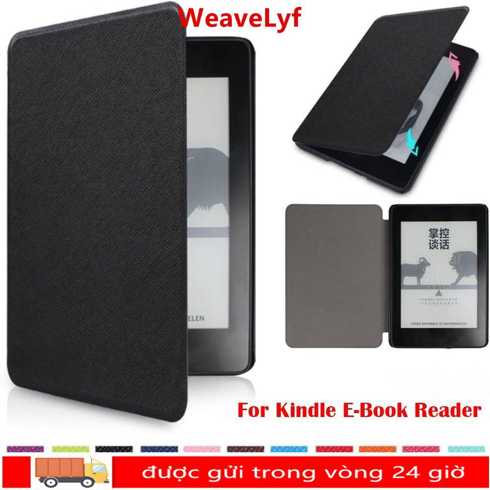WEAVELYF 6-6,8 inch e-Reader, Auto Sleep / Wake Leather M2L3EK C2V2L3 Folio Cover, 10 / 11th Generat
