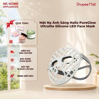 Mặt Nạ Ánh Sáng Sinh Học Halio PureGlow Ultralite Silicone LED Face Mask - Bảo Hành 24 Tháng