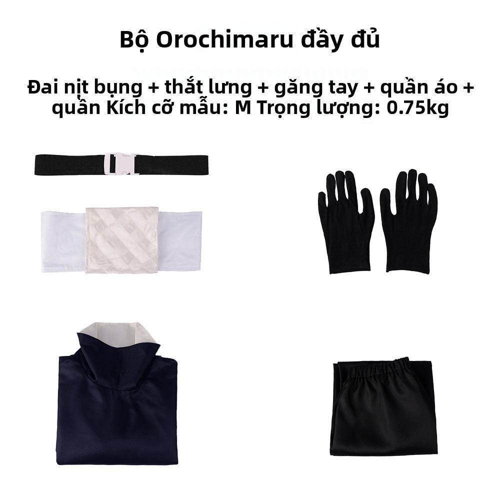 Set đồ cosplay Obito Uchiha trang phục ninja anime thiết kế chi tiết chất lượng chuyên nghiệp