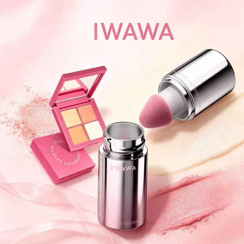 Iwawa Liquid Blush Concealer Mềm Chuyển Chống Nhẹ Không Kích Ứng Làm Sáng Da Mặt Làm Đẹp Chất Lỏng B