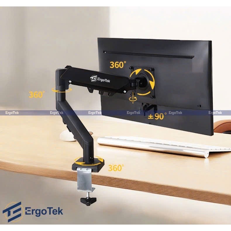 Arm / Giá Treo Màn Hình Máy Tính ErgoTek EZ90 PRO 19 - 32 Inch - Giá Treo Xoay 360 Độ