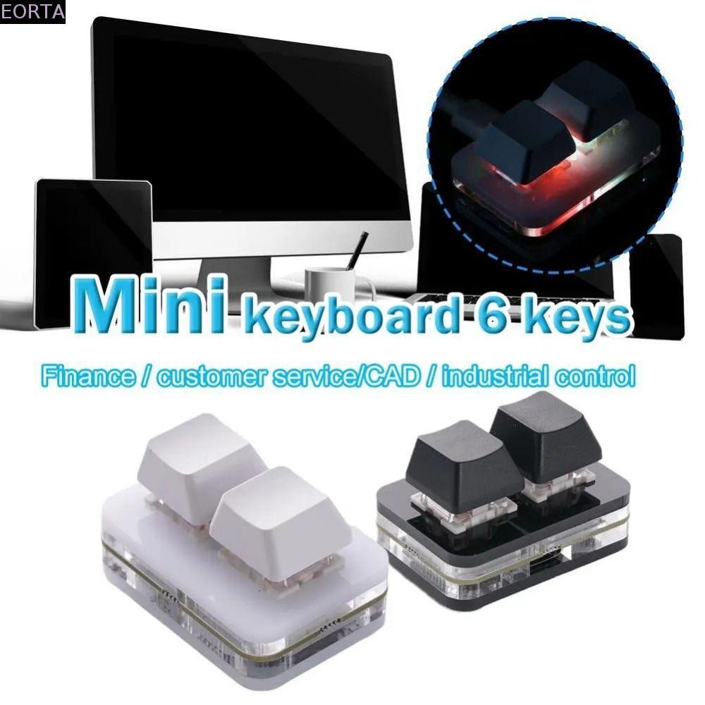SHARE Copy Paste Keypad, Acrylic Red Switch Custom Mini 2 Key Key Key Key Key Key Key Key Key, Phụ K