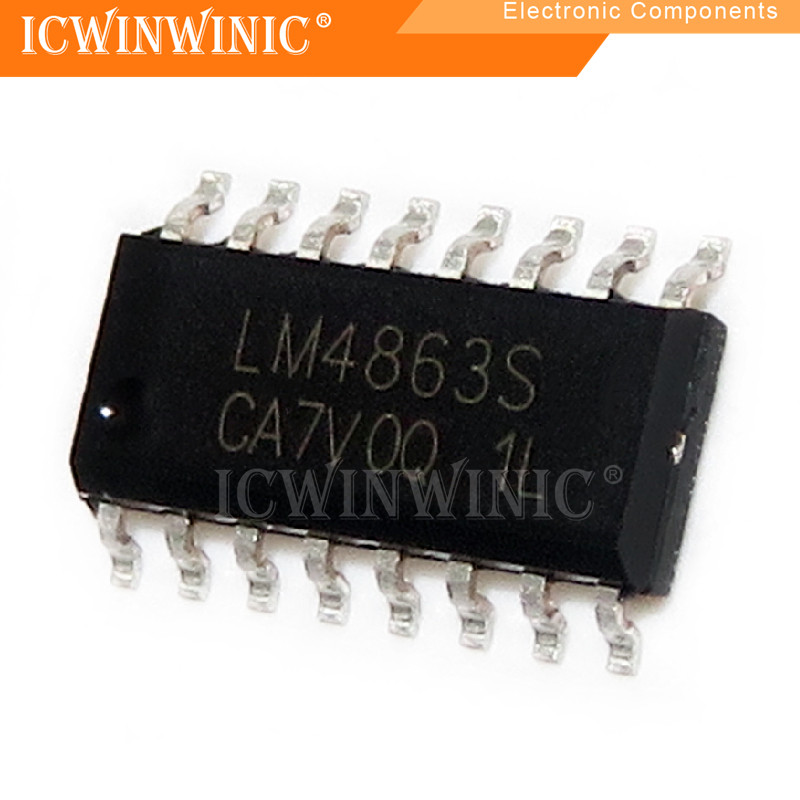 IC mạch tích hợp 5 mảnh LM4863 SOP-16 LM4863