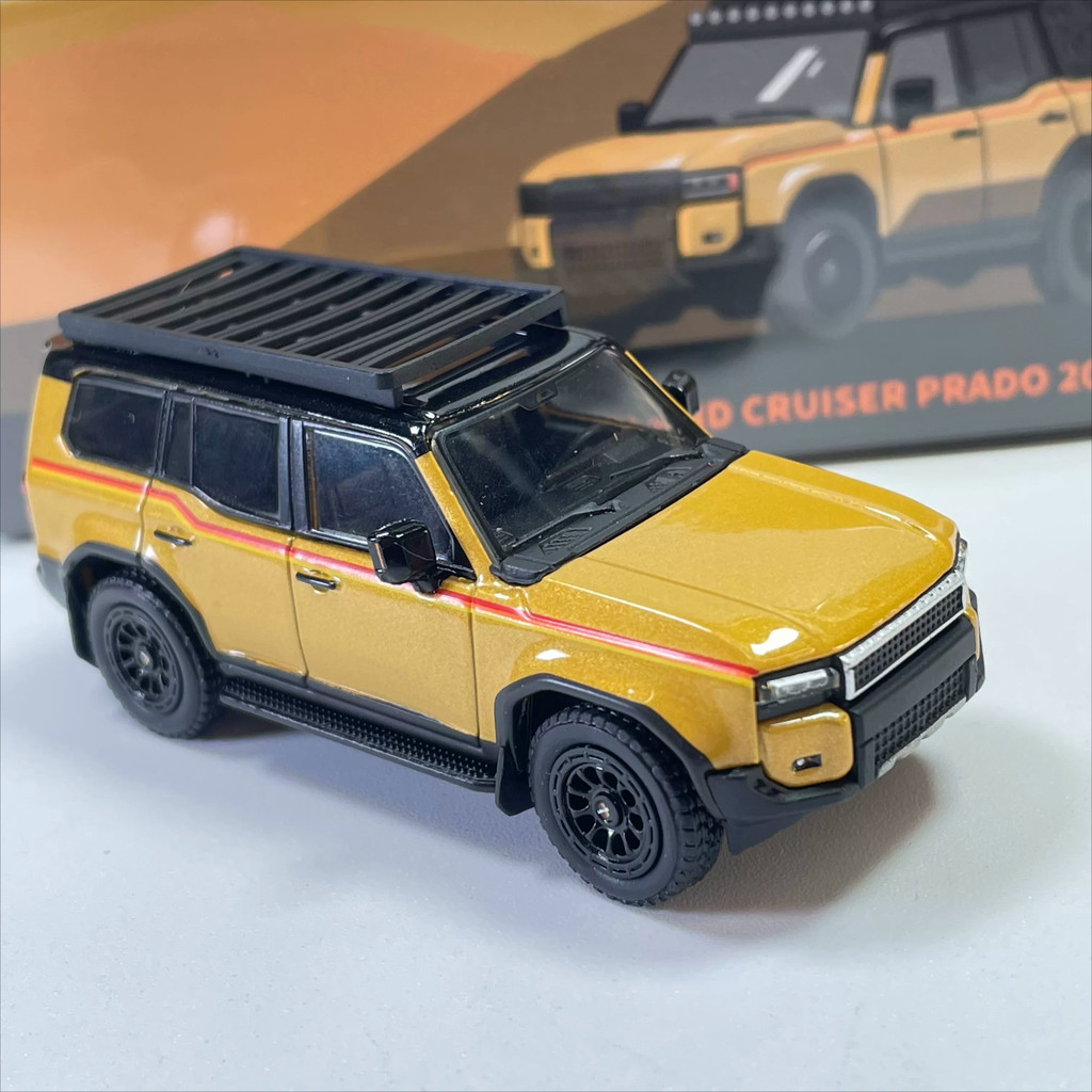 Prado LC250 Hợp kim 1: 64 Mô phỏng mô hình ô tô Đồ trang trí Quà tặng cao cấp