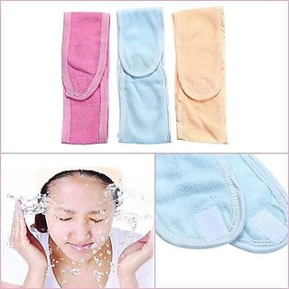Combo 02 Băng Đô Dán Rửa Mặt, Băng Đô Quấn Đầu Giữ Tóc Gọn Gàng