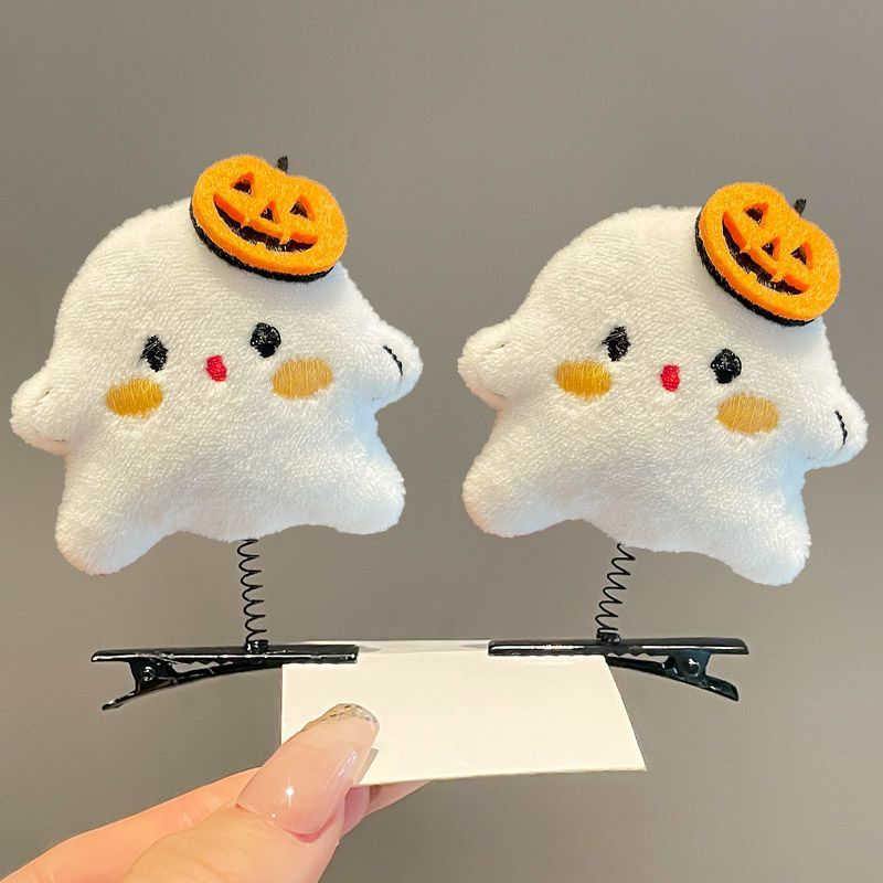 ➡ Halloween Little Ghost Kẹp Tóc Sáng Tạo Bé Gái Trẻ Em Bát Mùa Xuân Top Clip Hoạt Hình Dễ Thương Sự