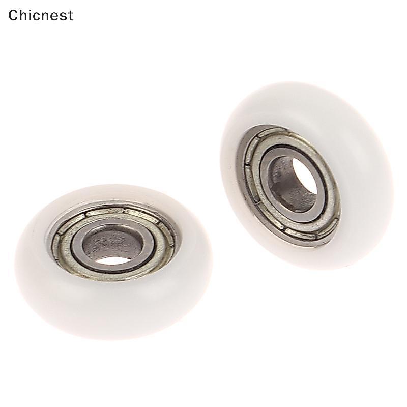 [Chc] 2 Chiếc 695ZZ 5x18x6mm POM Nylon Vòng Loại Bánh Xe Con Lăn POM Bọc 695ZZ Mang Ròng Rọc Bánh Xe