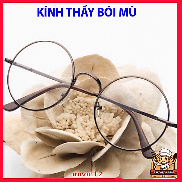 Kính Mắt tròn xoay ngố Nobita thày bói mù kính nobita tròn