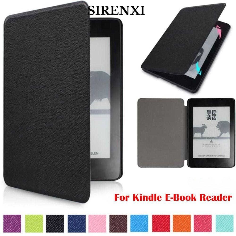 SIRENXI 6-6,8 inch e-Reader, Auto Sleep / Wake Anti Scratch M2L3EK C2V2L3 Folio Cover, Ultra Slim Sh