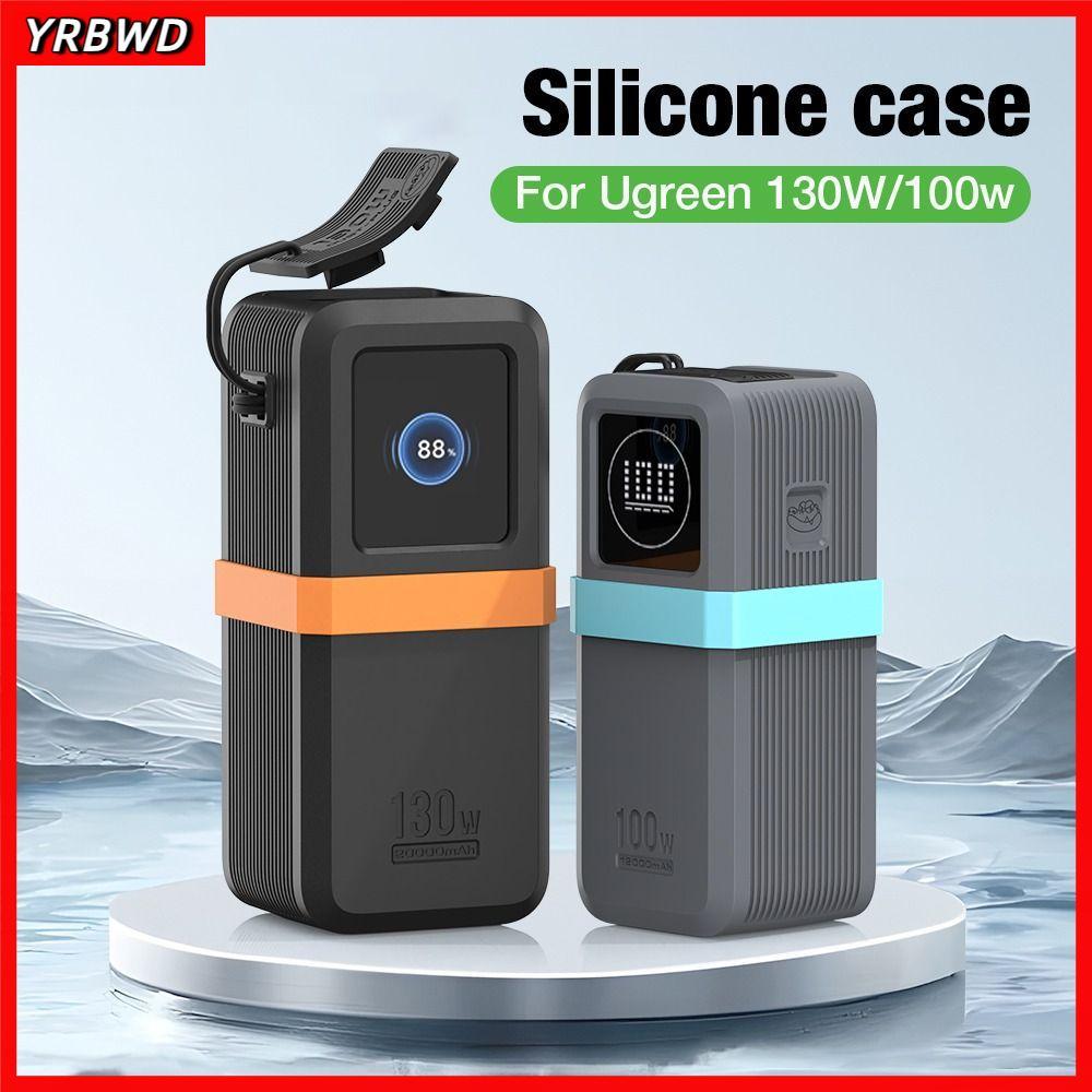 YRBWD Silicone, Chống Bụi Mềm Bảo Vệ, Chống Sốc Di Động Bảo Vệ Cho UGREEN Nexode Power Bank 20000mAh