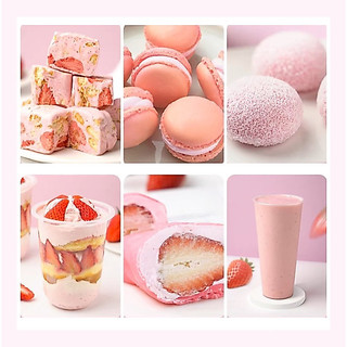 Bột dâu, Bột Hương Dâu  Tạo Màu, Tạo Mùi Dâu Làm Bánh, Pha Chế, Kem, Kẹo nougat