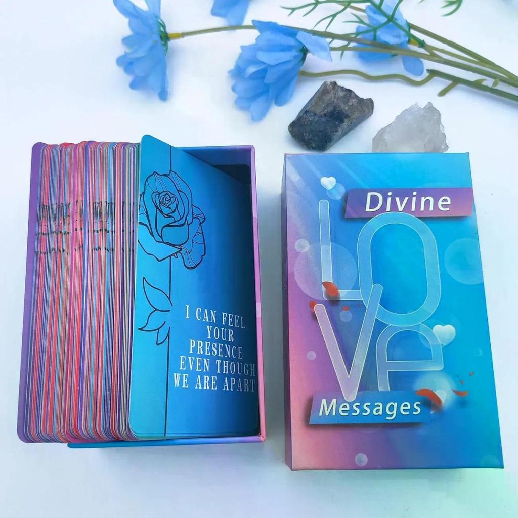 2026 Sản phẩm mới Oracle Card Ground Cover Hộp cứng Tarot Board Game Card Sacred Lover Oracle Card F