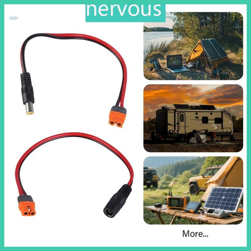 NERV Hai dây XT60I sang DC7909 Dây 14AWG cho công việc sạc đầu vào DC7909