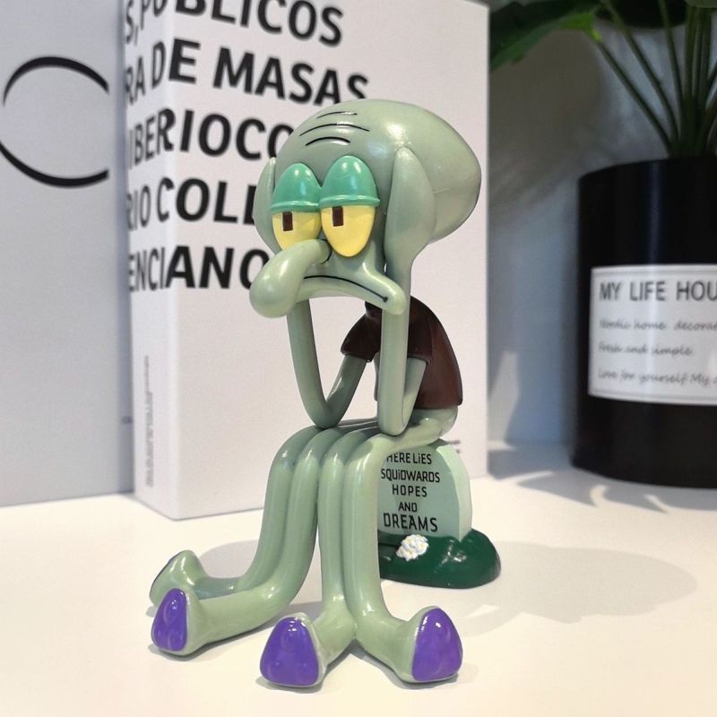 SpongeBob SquarePants 'Partner Octopus Brother Can Phone Holder Quà tặng Quà tặng Nhân vật Đồ trang 