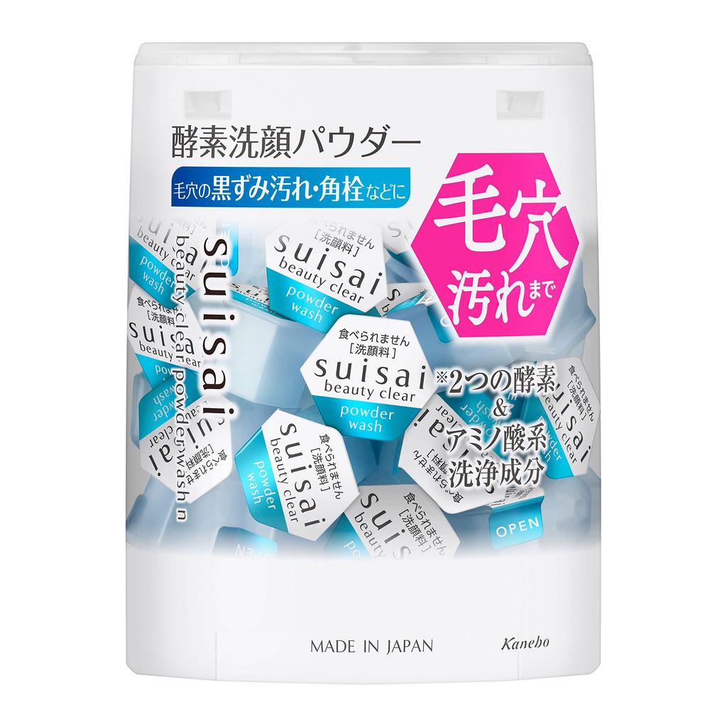 suisai Suisai Beauty Clear Powder Wash N Enzyme Face Wash Face Wash Powder Single x 32 miếng Lỗ chân