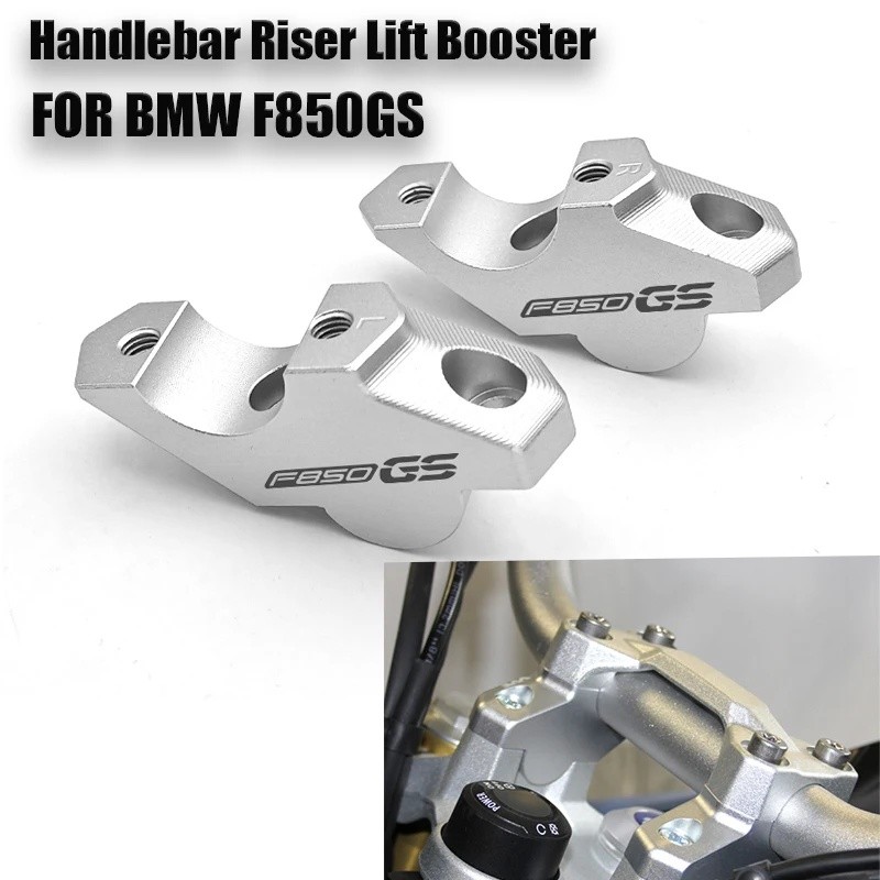 Bộ nâng tay lái xe máy bằng nhôm CNC cho BMW F850GS F 850 GS ADV Phiên bản phiêu lưu