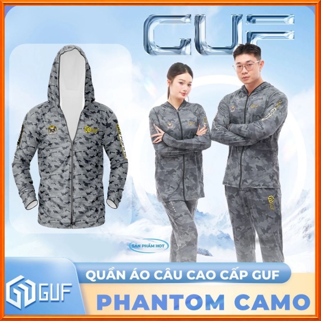 Áo Camo GUF Fishing