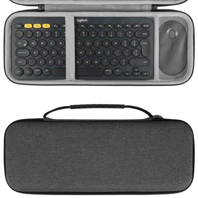 Thích hợp cho Logitech K380 PEBBLE 2 COMBO Bàn Phím Chuột Bộ Bàn Phím Túi Bảo Quản Di Động Hộp Bảo Q