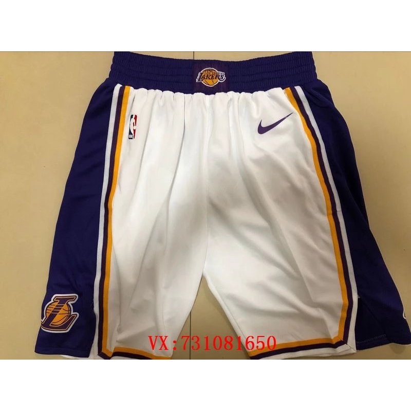 LAKERS James LAKERS Summer League Đường Phố Quần Short Bóng Rổ Thể Thao Mùa Hè Thường Ngày Dạo Phố Q