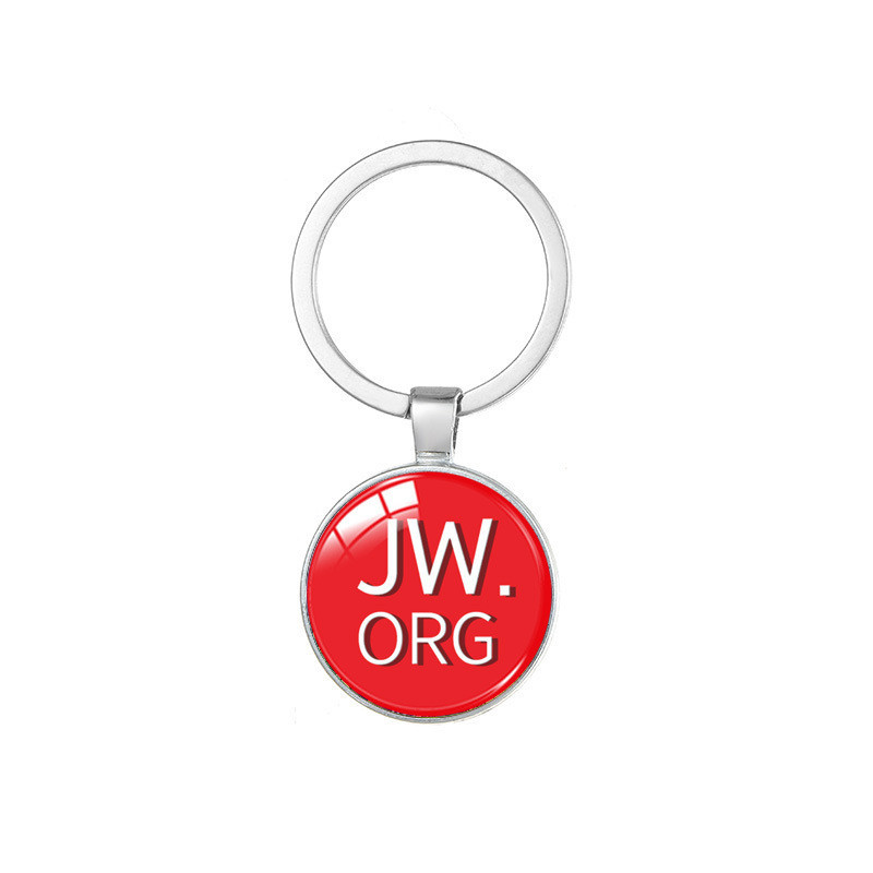 JW.ORG Time Gem Móc khóa Mặt dây chuyền Móc khóa kim loại Mặt dây chuyền sáng tạo