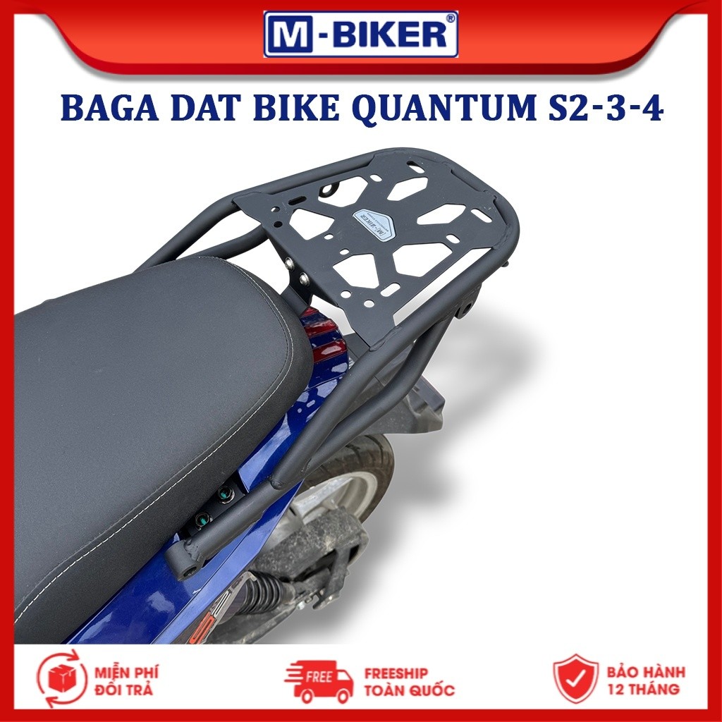 Baga Dat bike, Baga sau Dat Bike, Cảng sau xe điện Dat Bike Quantum S2-3-4 | M-Biker