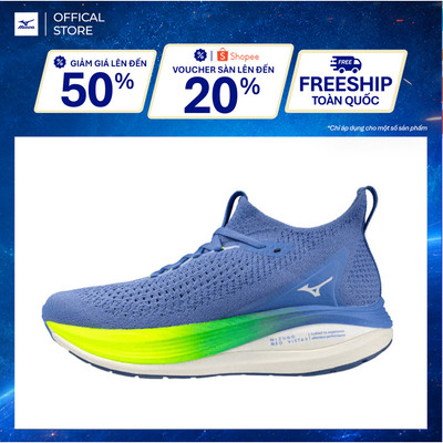 Giày Chạy Bộ NỮ MIZUNO NEO VISTA 2 -Xanh Lam - J1GD253471