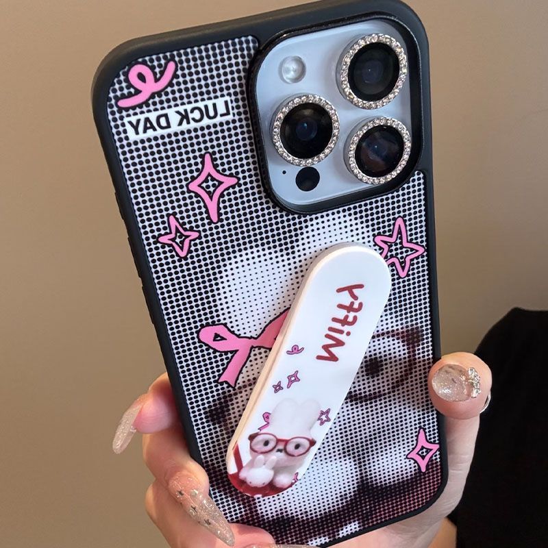 Ốp Điện Thoại Miffy Rabbit iPhone15 / 16PROMAX Band-Aid Phone Case Apple 13 / 14 Creative 11 Khung Đ