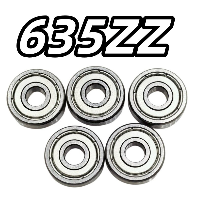 Tấm chắn đôi vòng bi rãnh sâu Mini 635ZZ 5x19x6mm