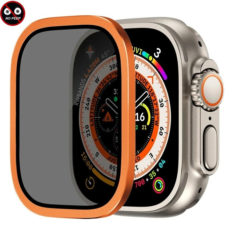 Dành Cho Apple Watch Ultra3 Ultra2 Ultra Chống Nhìn Trộm Kính Cường Lực Cho Apple Watch Ultra 3 2 Hợ
