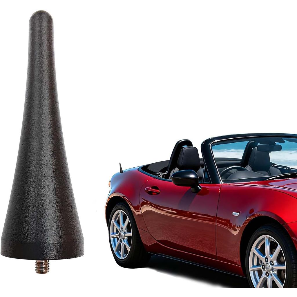 Ăng-ten nhôm 3,8 Inch Tương thích với Ford Mustang 2010-2014 & Mazda Miata 2006-2025 MX5 NC ND RF, đ