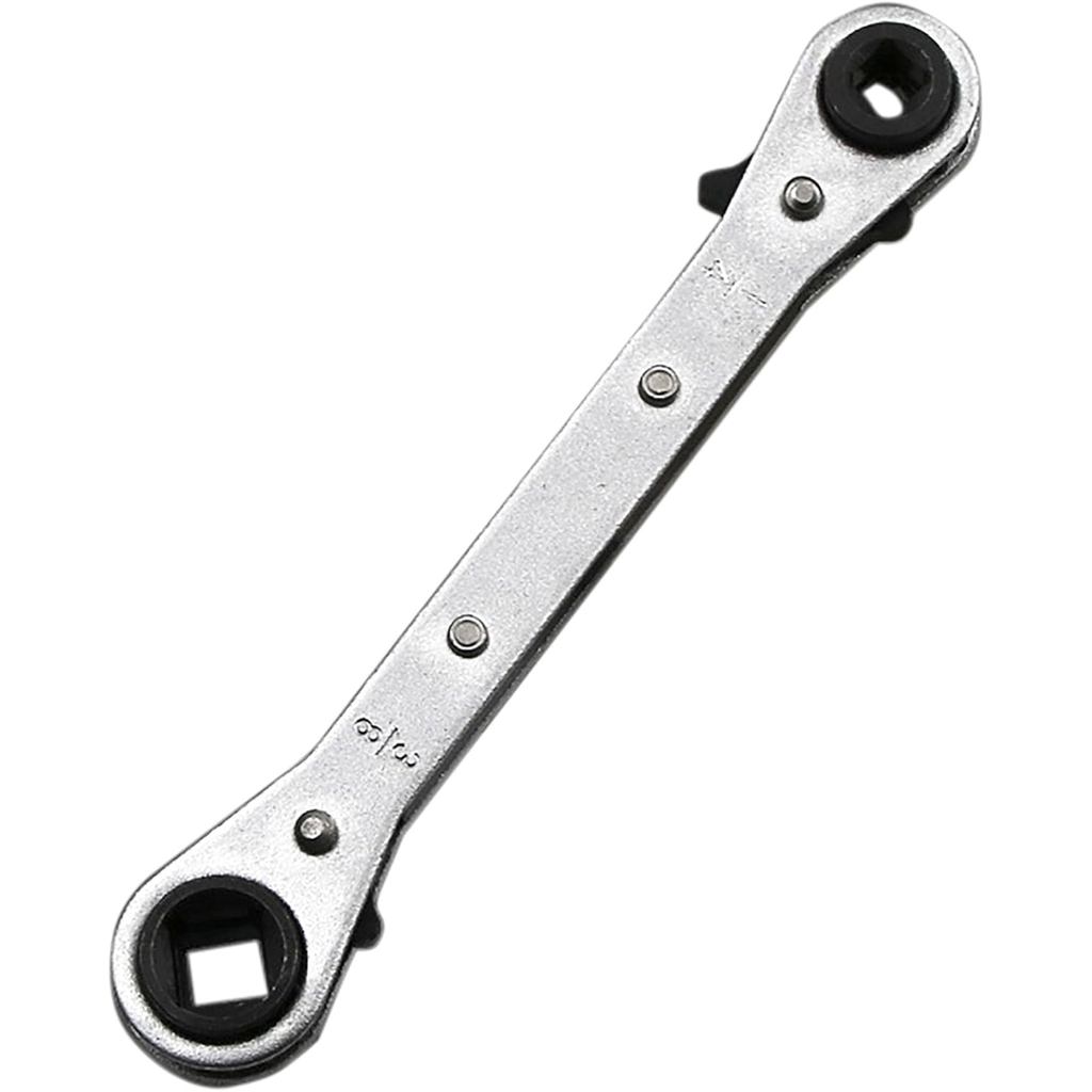 Cờ lê Ratchet 4 trong 1, Cờ lê Ratcheting SAE Đường kính 3 / 16 In, 1 / 4 In, 3 / 8 In, 5 / 16 In Th