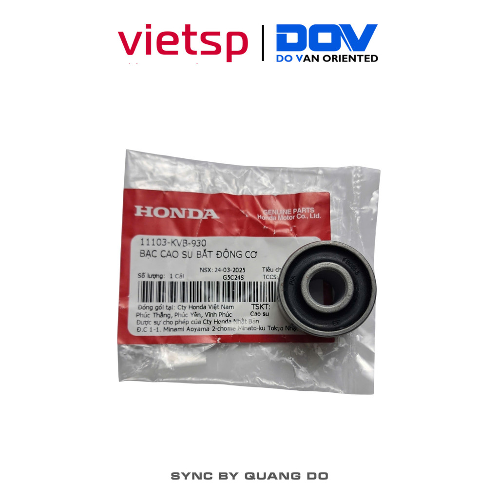 Bạc Cao Su Bắt Động Cơ HONDA Air Blade, Lead, Pcx, Sh, Sh Mode (11103KVB930)