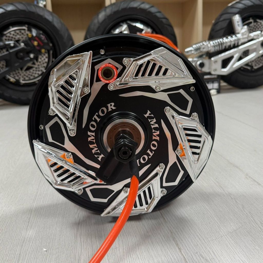 Động cơ xe điện Yuma Motor 10 inch 72V 2000W 3500W tản nhiệt nước cao cấp, bán chạy giao nhanh
