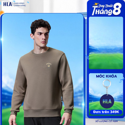 [TẶNG ÁO ĐƠN TỪ 1M5] Áo Sweater Chống Nắng Nam Dài Tay HLA – Áo Khoác Nắng Chống UV, Thoáng Khí & Thấm Hút