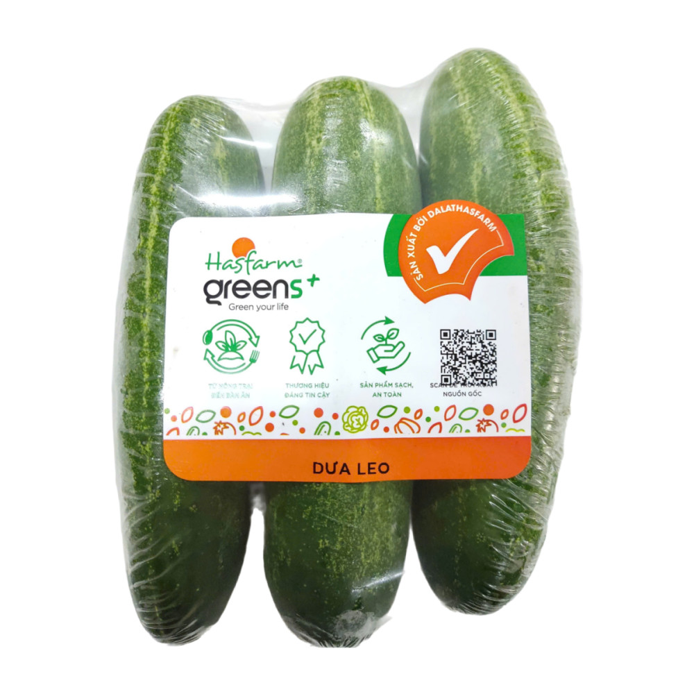 Dưa leo VietGAP Dalat Hasfarm 500g - 01398