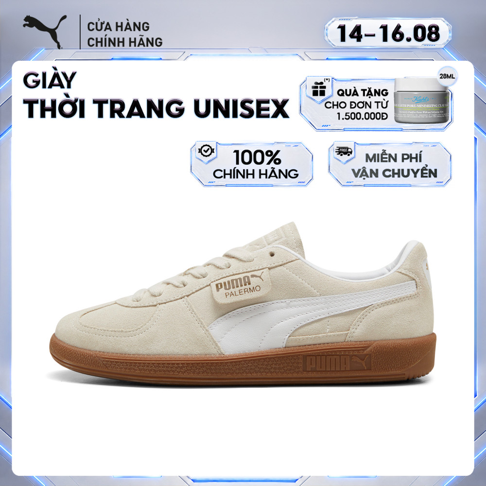 Giày Thời Trang PUMA Unisex Palermo Alpine Snow-White Màu Trắng