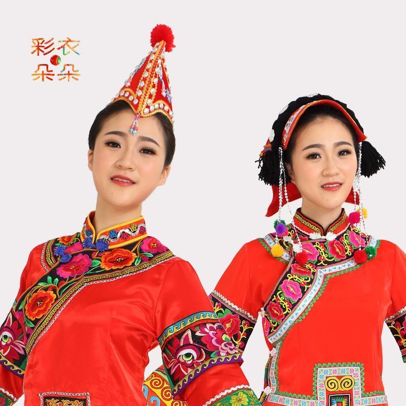 Dân Tộc Mũ Cockscomb Nón Cockscomb Dân Tộc Khiêu Vũ Biểu Diễn Mũ Nữ Phong Cách Dân Tộc Nón 8.14