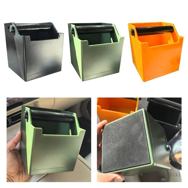 Sturdy Coffee Knocking Box With Rubber Base And Nonrust Steel Body For Home Or Cafes