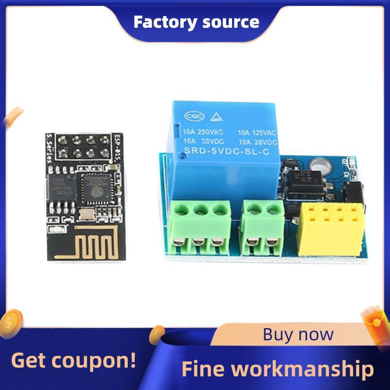 ESP8266 ESP-01S Mô-đun rơle WIFI Ổ cắm thông minh Mô-đun WIFI không dây ESP-01S Đáng tin cậy