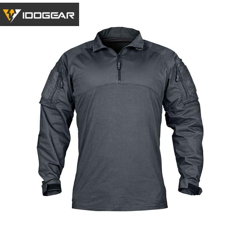IDOGEAR BSR Áo BDU Quần áo có miếng đệm khuỷu tay Áo thun nhẹ thoáng khí 3115