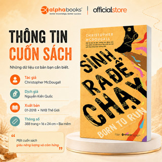 Sách - Sinh Ra Để Chạy - Born to Run (Tái bản mới nhất)
