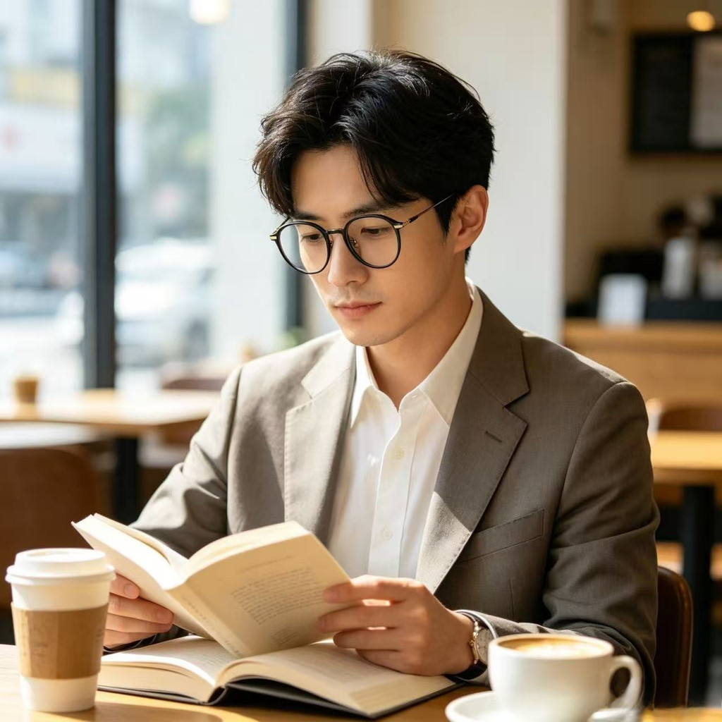 Kính Hiện Vật Tự Nhiên Có Khung Đen Mặt Nhỏ Khung Đen Khung Vuông Internet Nổi Tiếng Nam Nữ Phong Cá