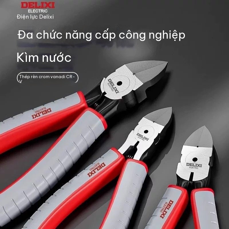 KìM CắT ChéO độ CứNg Cao Delixi, KìM CắT ChuyêN DụNg Cho Thợ đIệN, KìM CắT CạNh CấP CôNg NghiệP.