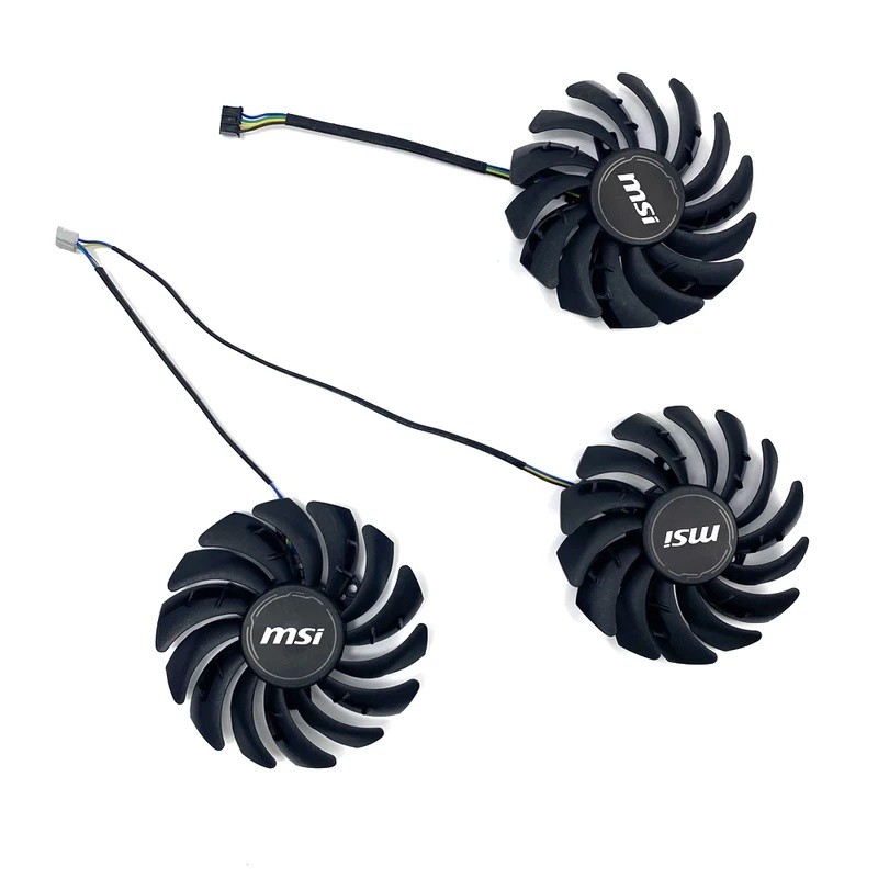 Thương Hiệu Mới Làm Mát GPU FAN RTX3060 3070 3080 3090 card Đồ Họa Quạt Thay Thế Cho MSI Geforce RTX