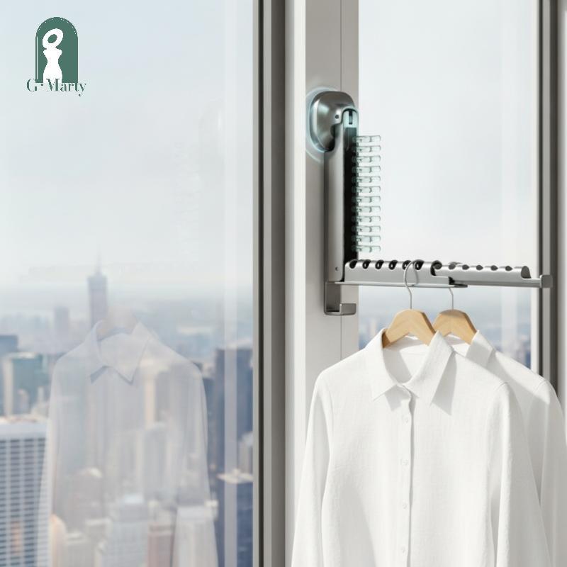 Gmarty Có Thể Gập Lại Treo Tường Sấy Ra Có Cốc Hút KL