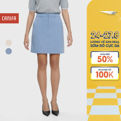 Chân váy nữ CANIFA dáng A ngắn 6KS25W002