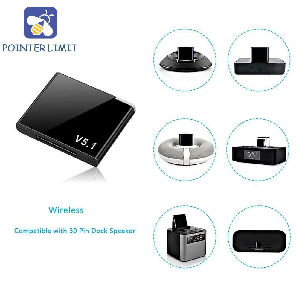 Bộ thu âm thanh POINTER LIMIT 5.1, Bộ chuyển đổi không dây Bluetooth Mini Bluetooth 5.1, Giắc cắm đế